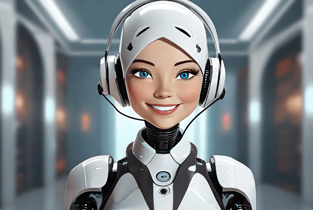 A robot girl Robo girl